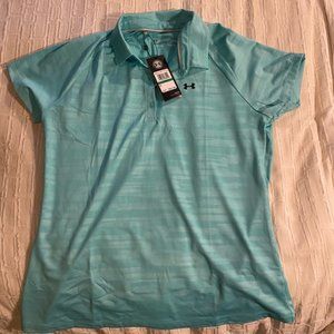 Under armour heat gear golf shirt